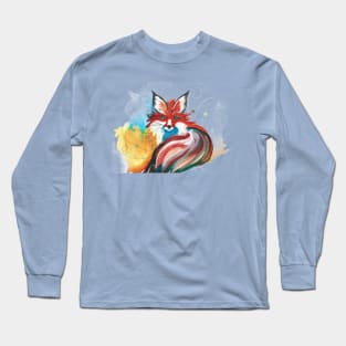 Abstract Fox Long Sleeve T-Shirt